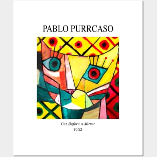 Pablo Purrcasso Posters and Art